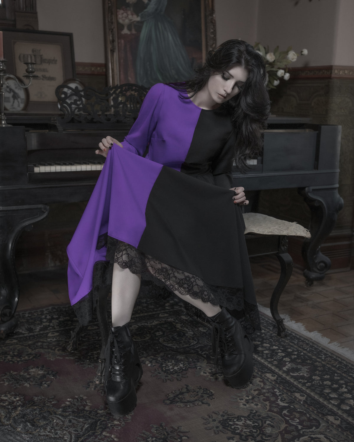 Hexen Dress Lively Ghosts