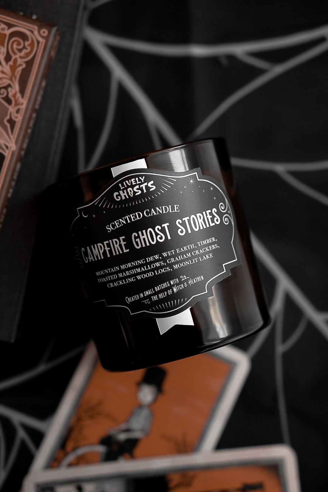 Campfire Ghost Stories Candle Lively Ghosts