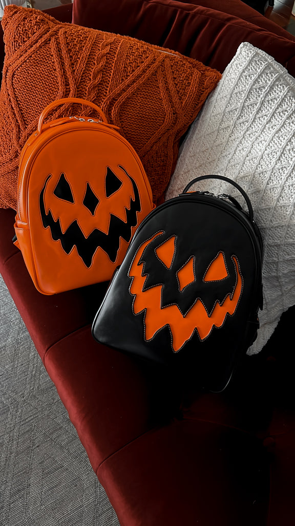 Orange Haunted Hallows Backpack