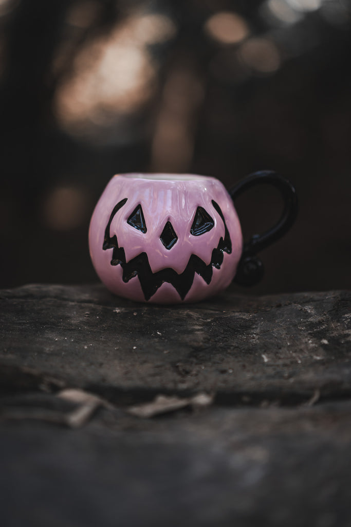 Peculiar Pink Pumpkin | Haunted Hallows Mug