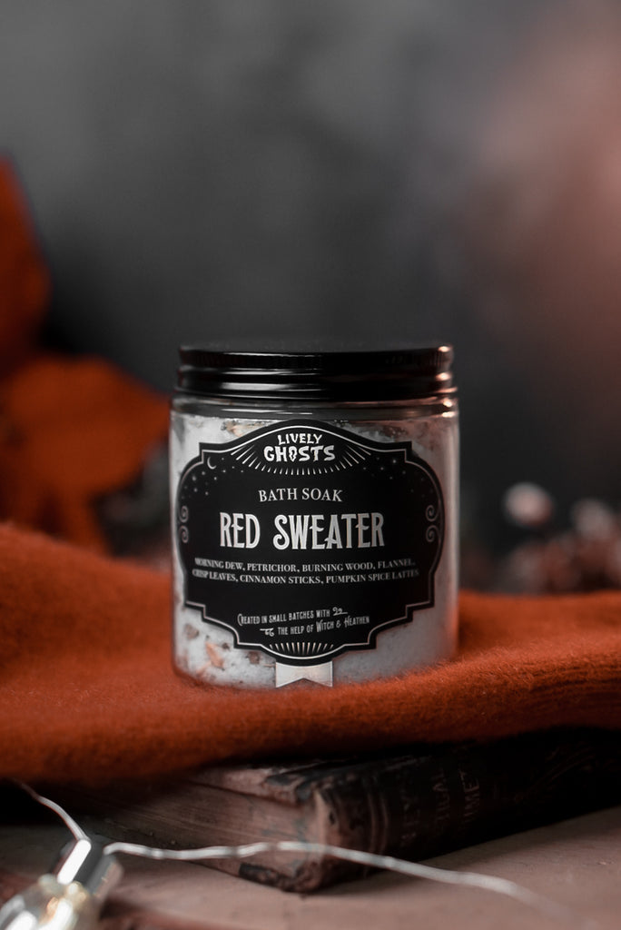 Red Sweater | Bath Soak