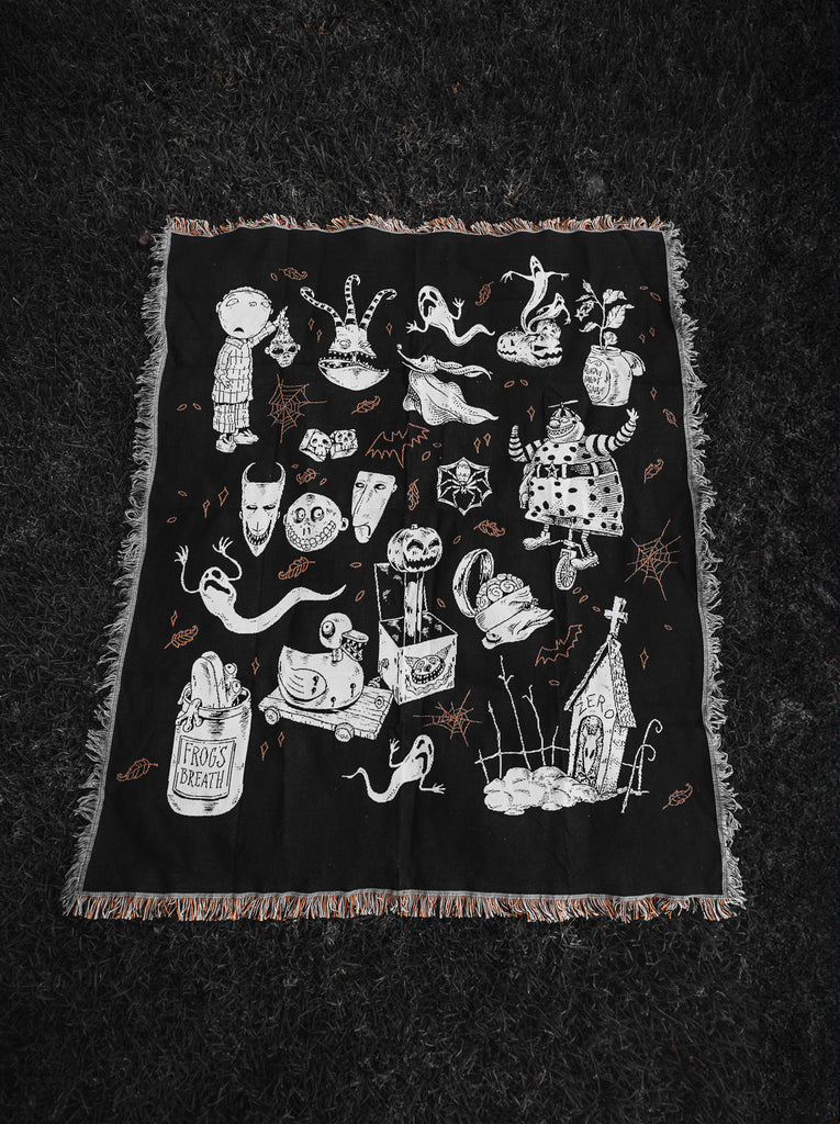 'This Is Halloween' Woven Tapestry Blanket
