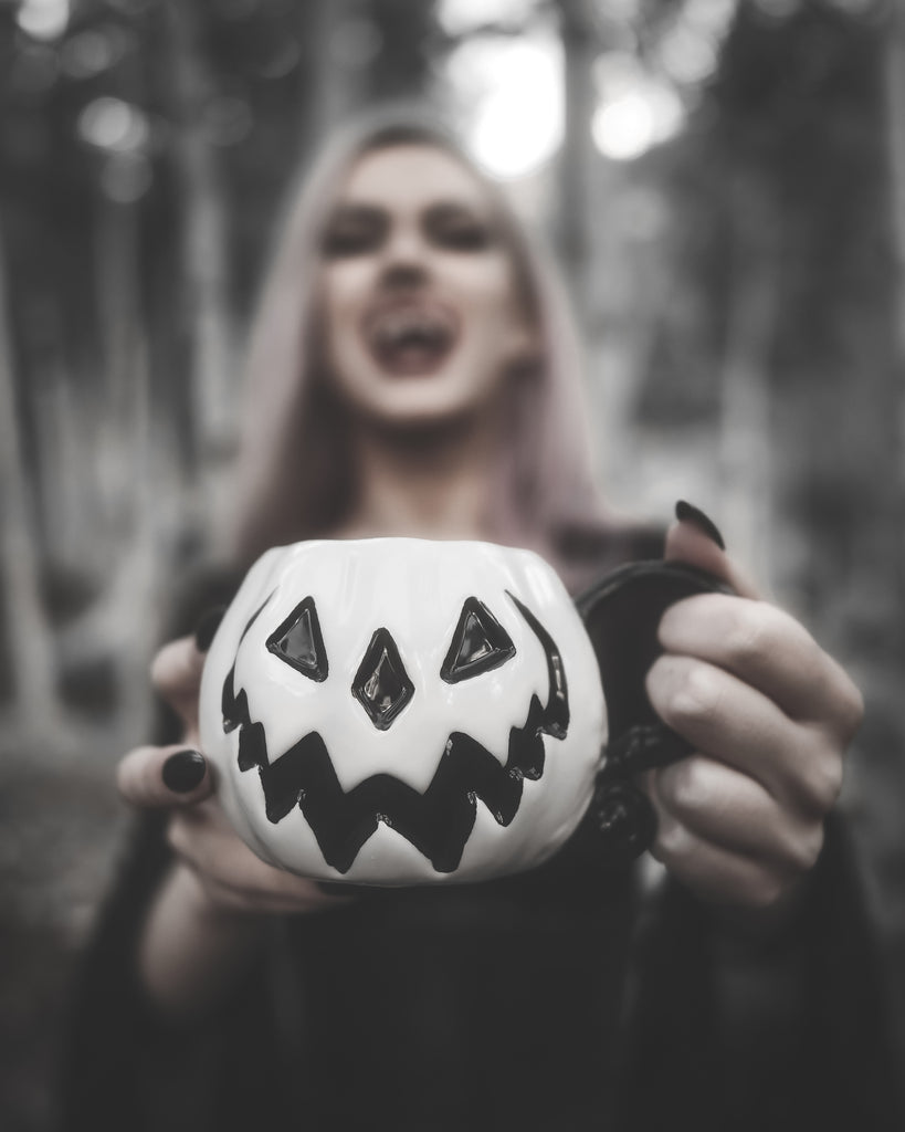 White Pumpkin | Haunted Hallows Mug