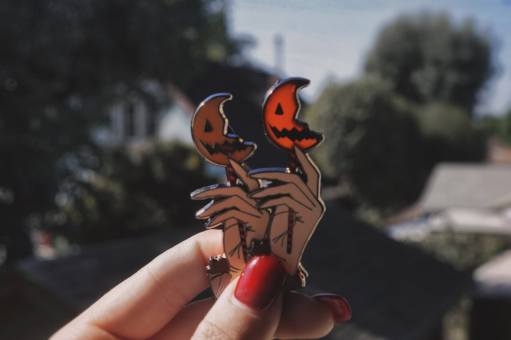Always Check Your Candy Enamel Pin