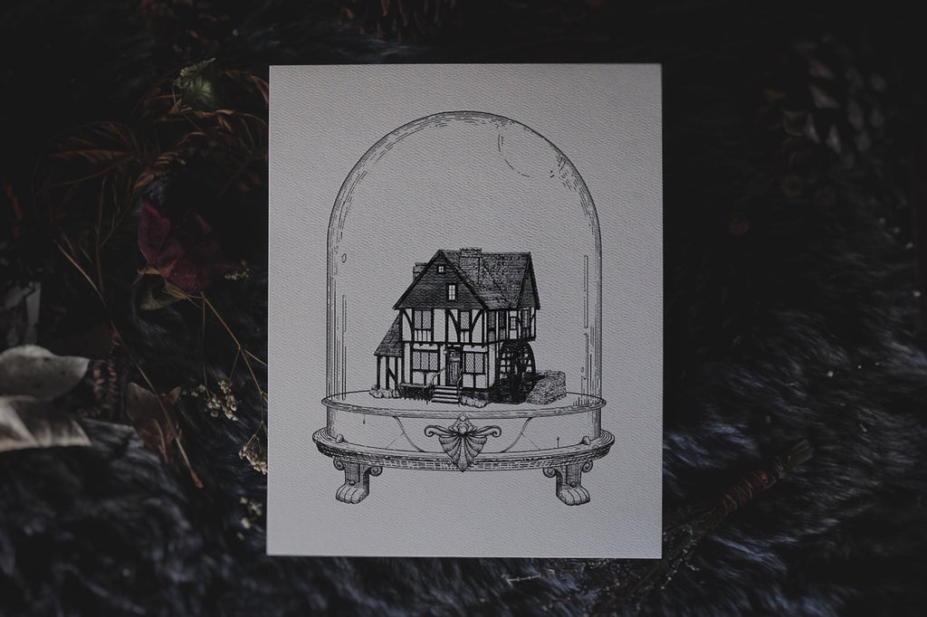 Sanderson Sisters' Cottage: Houses of Horror | Art Print