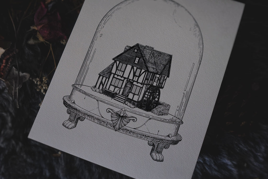Sanderson Sisters' Cottage: Houses of Horror | Art Print