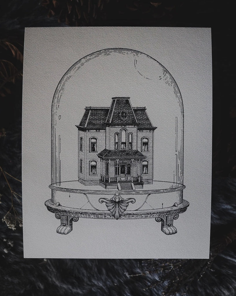 Psycho House: Houses of Horror | Art Print