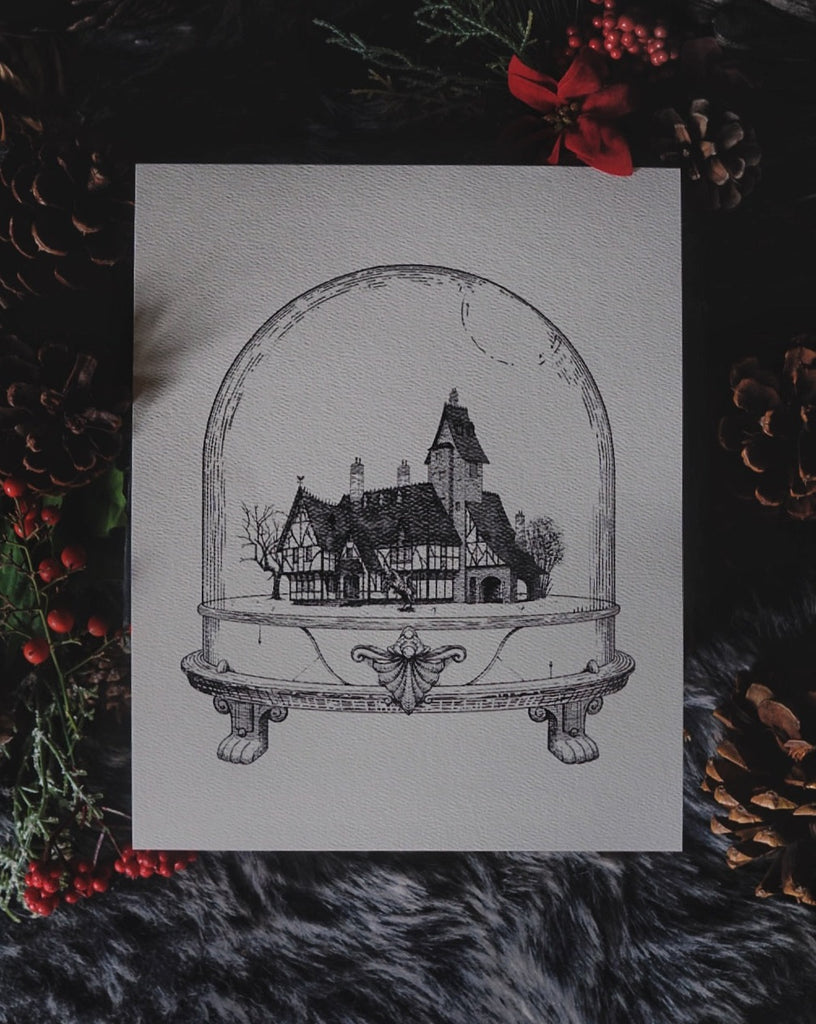 Van Tassel Home: Houses of Horror | Art Print