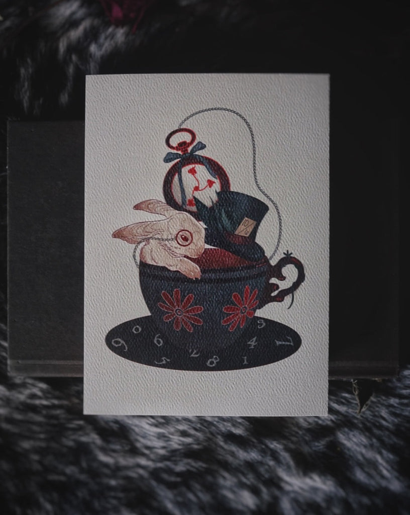 Dark Wonderland Art Print