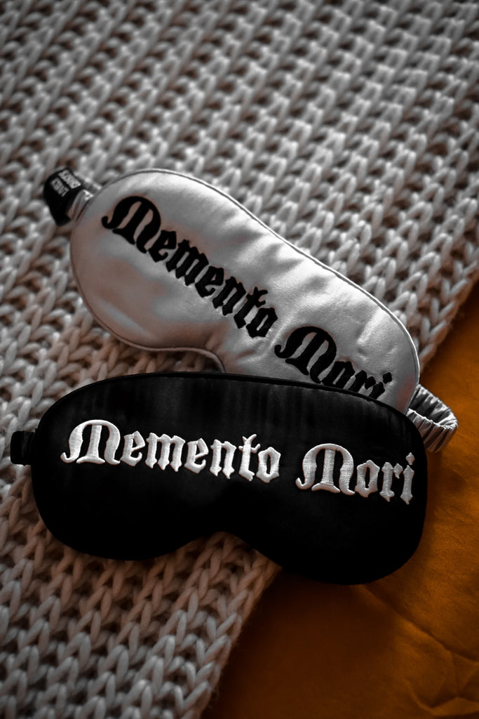 Memento Mori | Silk Sleep Mask