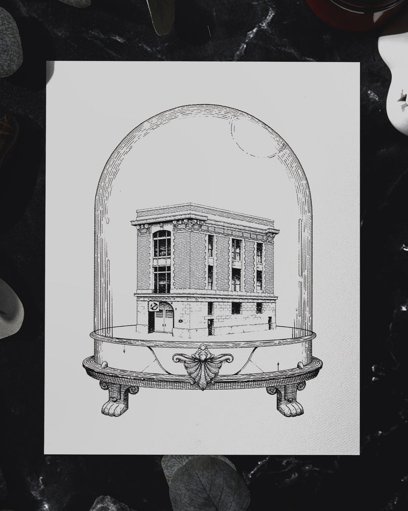 Ghostbusters Firehouse: Houses of Horror | Art Print