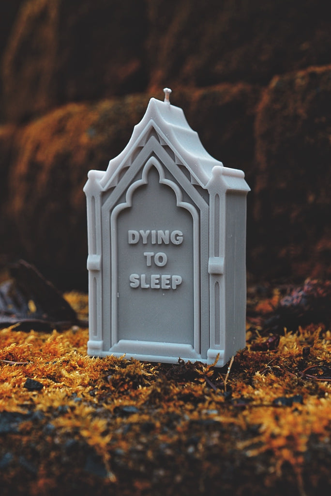 Mausoleum 'Dying to Sleep' Candle