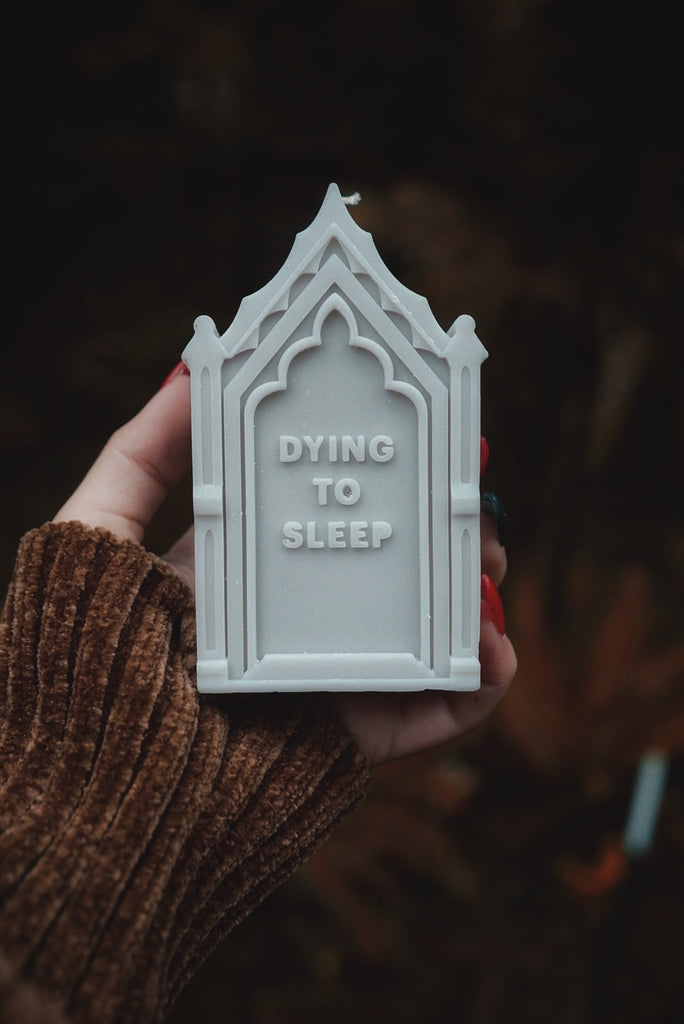 Mausoleum 'Dying to Sleep' Candle