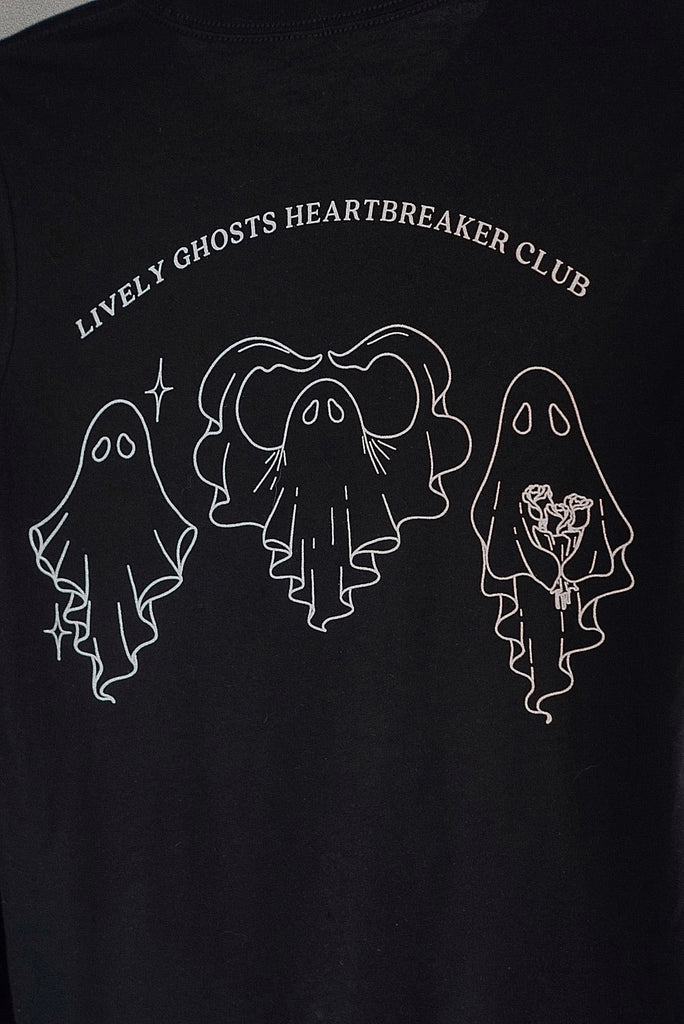 Ghost Trio | Black Heartbreaker Club Unisex Tee