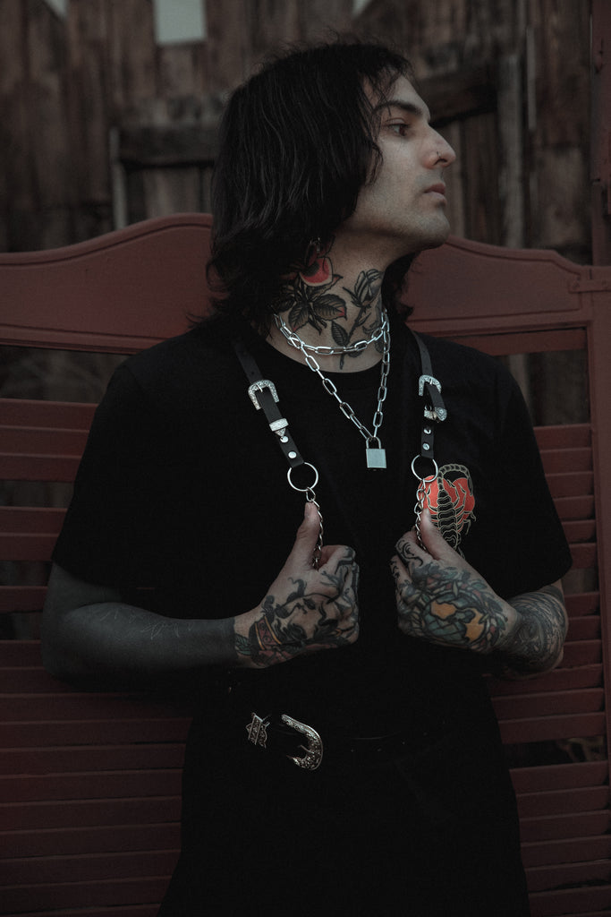 The ‘Sharpshooter’ Western Goth Chain Harness