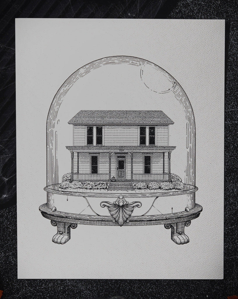 Michael Myers House: Houses of Horror | Art Print