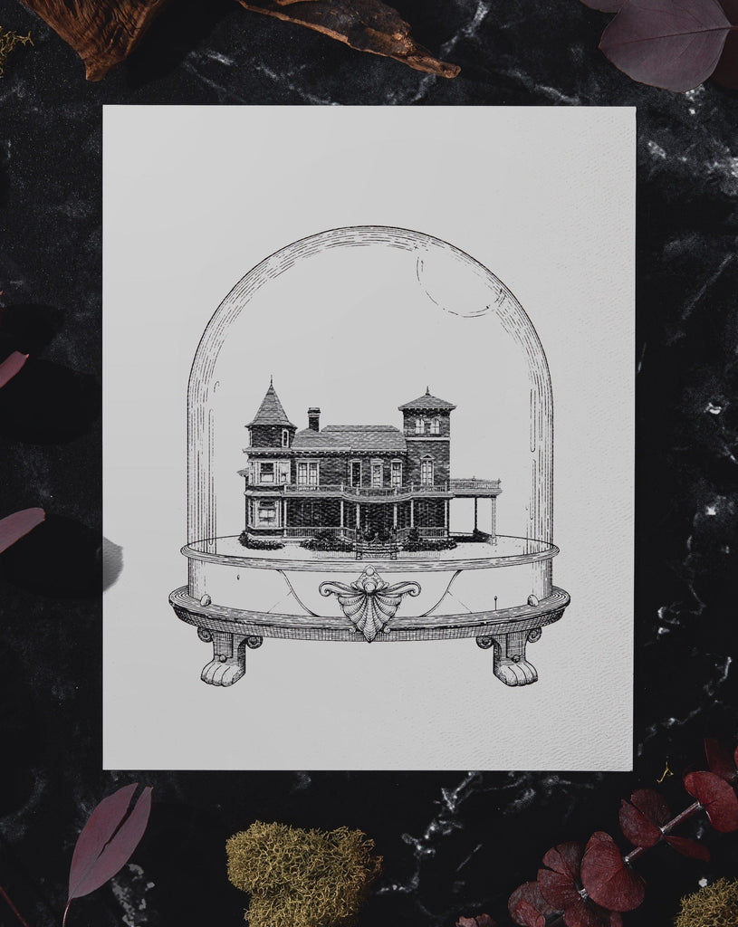 Stephen King's House: Houses of Horror | Art Print