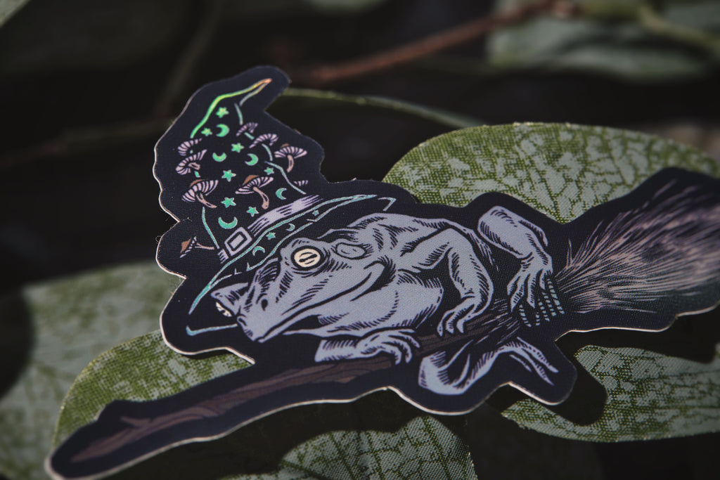 The Sticky Witch Holographic Sticker