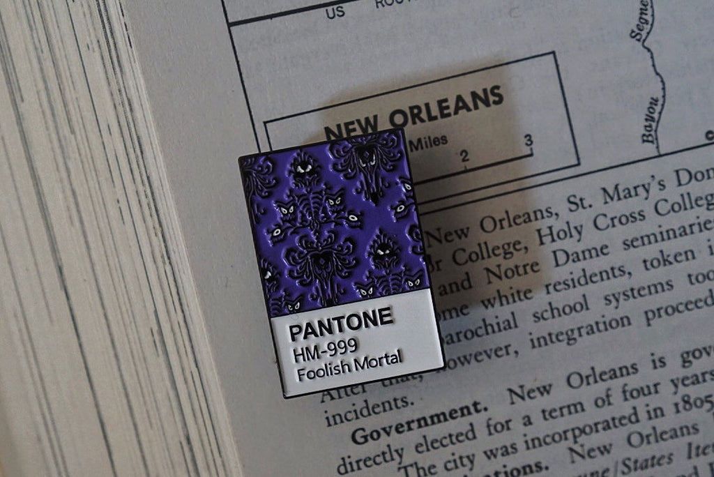 Haunted Mansion Pantone Pin