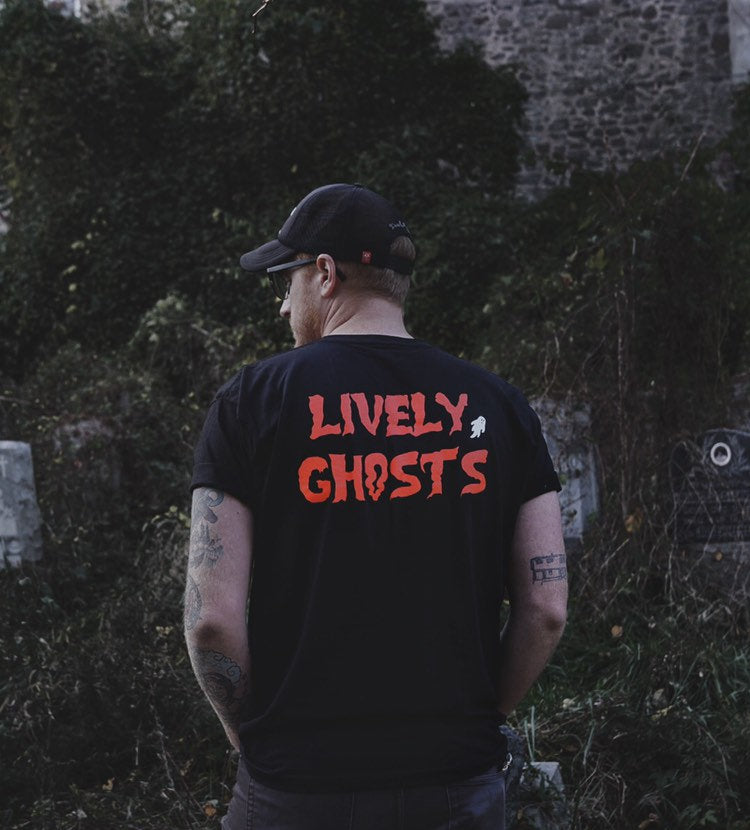 Lively Ghosts "Ghostie" Unisex Logo Tee