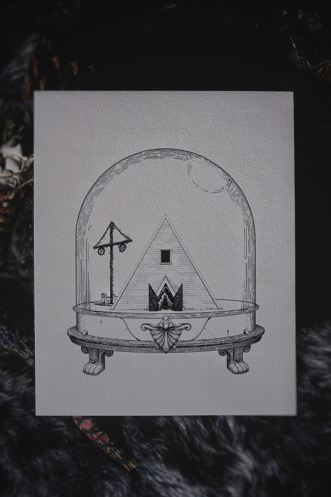 Sacred House (Midsommar): Houses of Horror | Art Print